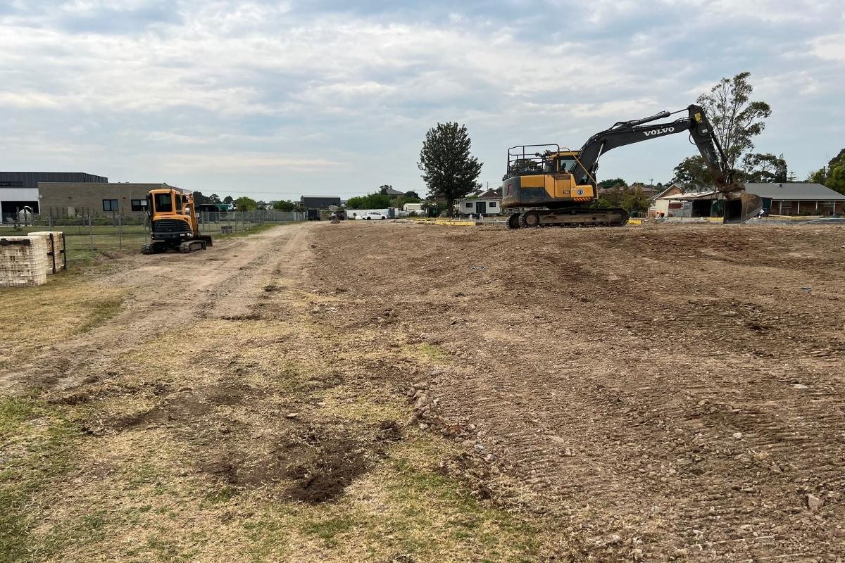 Site prep excavation Penrith