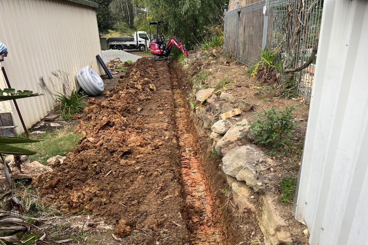 excavation trenching Penrith